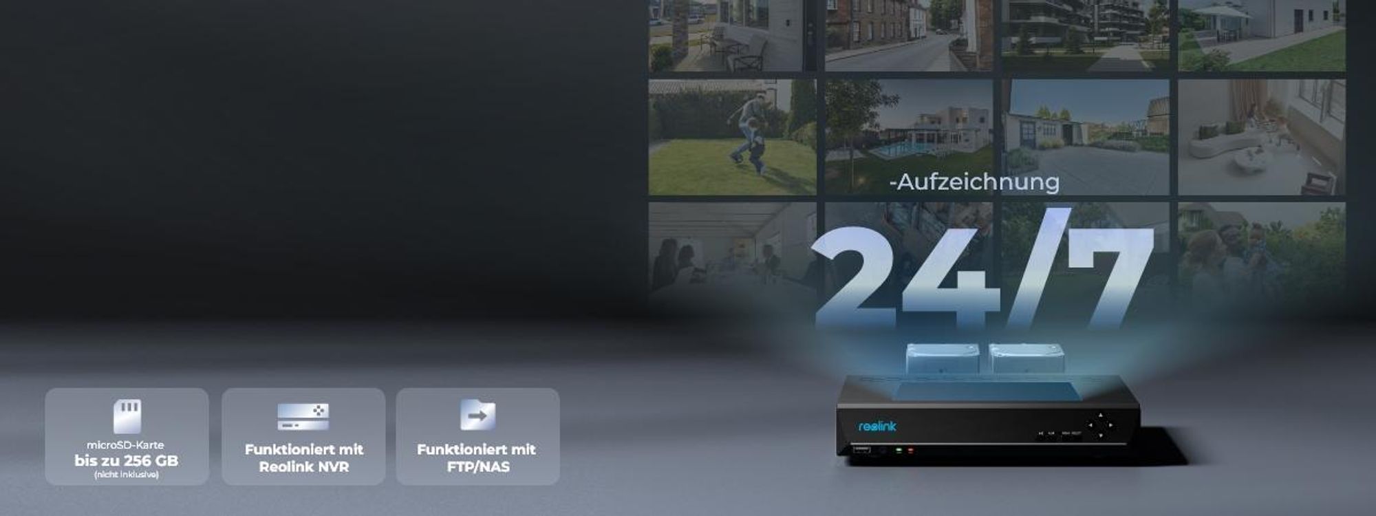 Reolink RLC-840A, 4K 8MP IK10 Vandalenschutz PoE Überwachungskamera, 125° Sichtwinkel, Farbnachtsicht, Smarte Erkennung, 2-Wege-Audio, IP67, Sirene