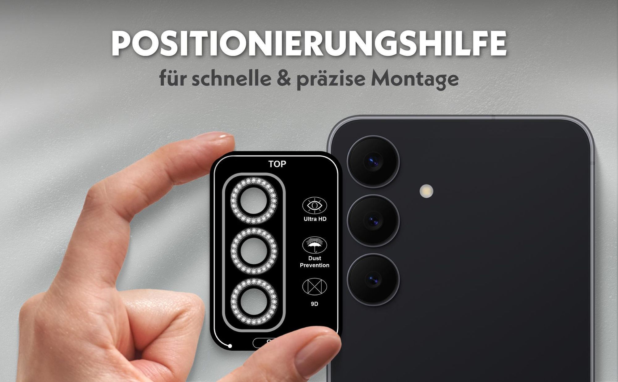 Brilliante Bildqualität mit dem Samsung Galaxy S25+ dank 99,9% Lichtdurchlässigkeit