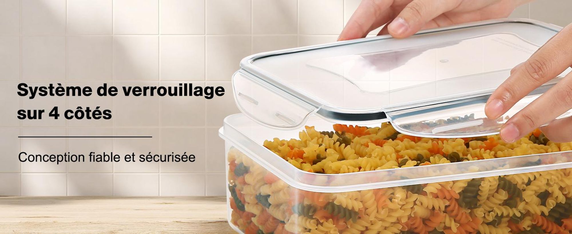 Lot YASHE de 19 boîtes alimentaires, 38 pièces, 9,66 L