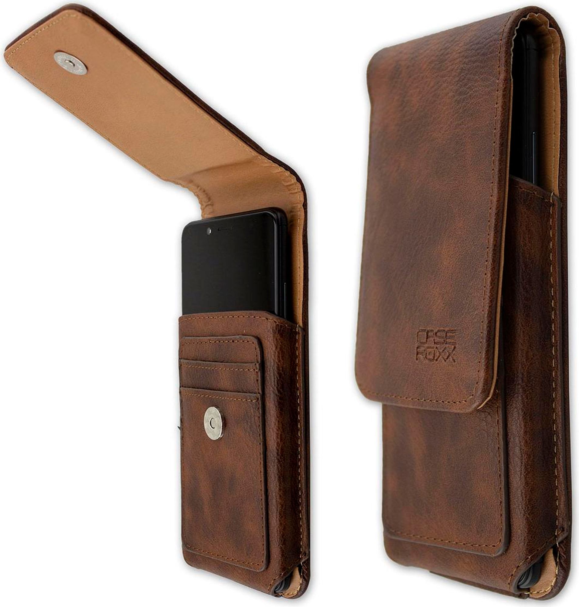 caseroxx Outdoor Handy Tasche passend für BlackBerry Key2 LE mit drehbarem Gürtelclip, Schutz Holster Bild 4