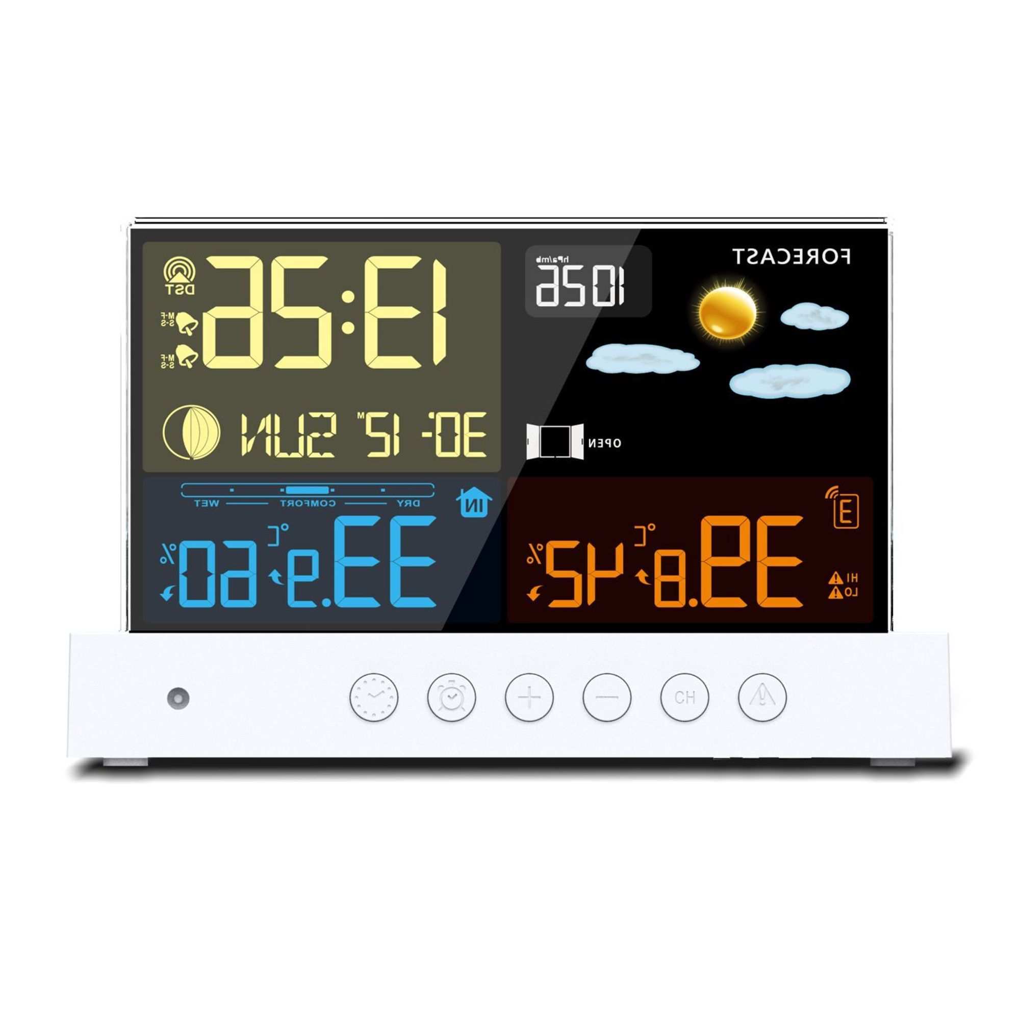 METEO SP110B Wetterstation mit DCF, weiß