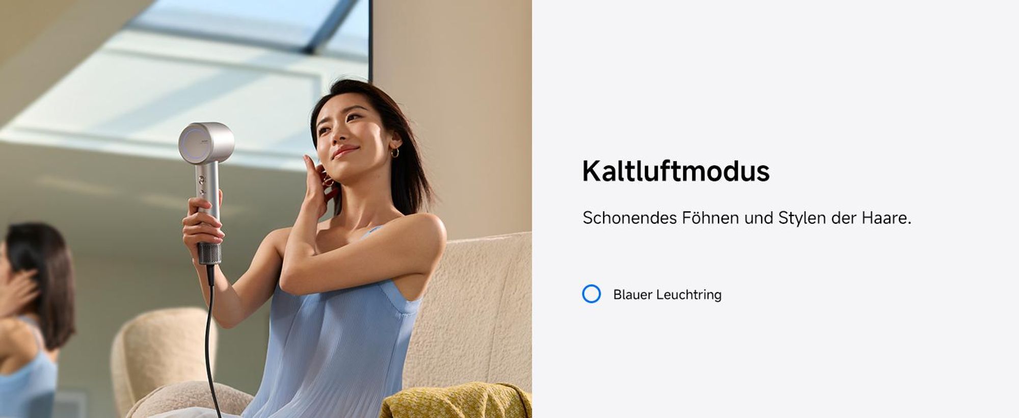 MOVA SHINE 10 Ionen Föhn, Profi Haartrockner, schnelltrocknend & leise, 110.000 U/min Brushless-Motor, Warm-/Kaltlufttaste, Plasma-Pflege, kompakt Rei