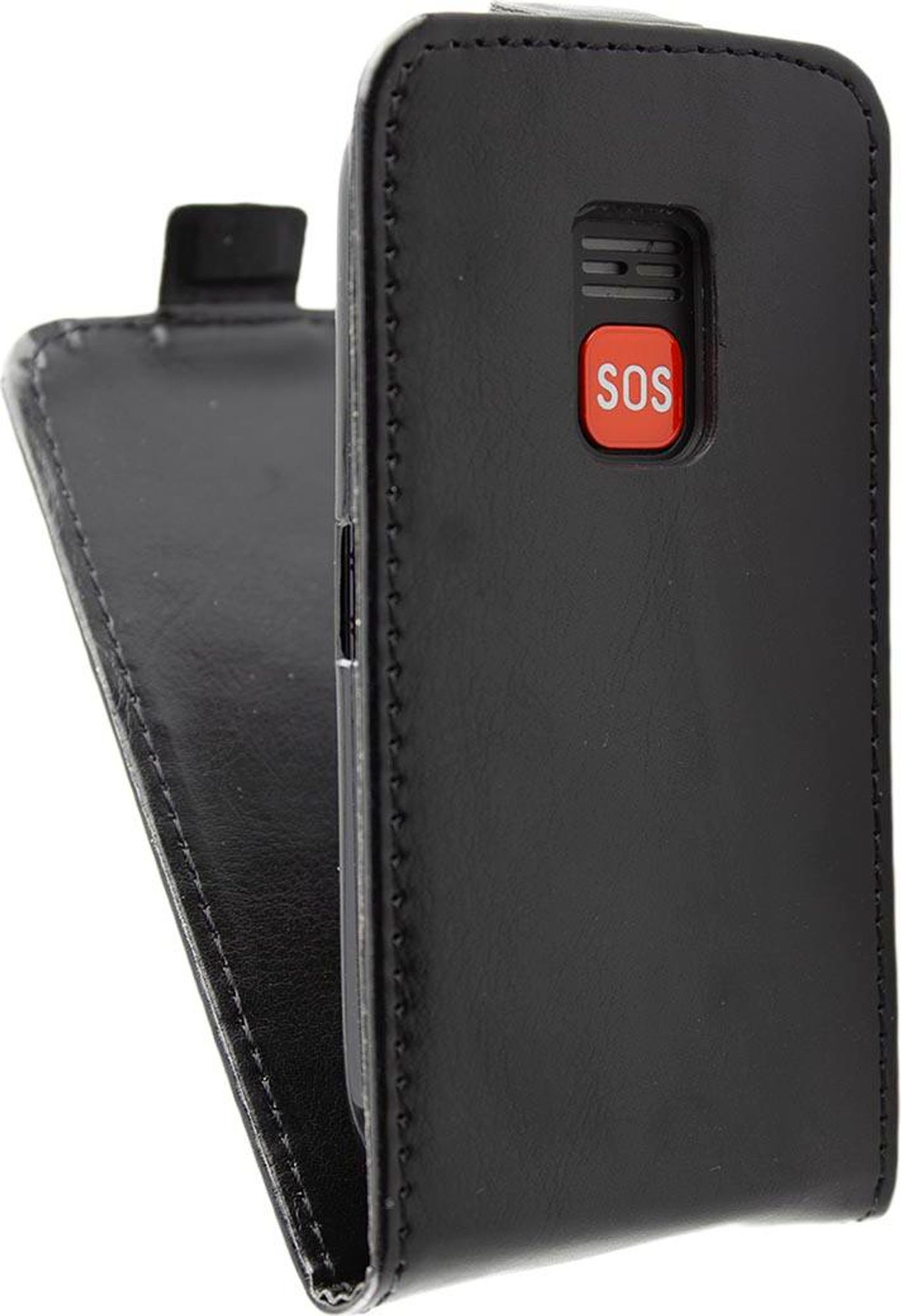 caseroxx Schutz Tasche Hülle Flip Cover kompatibel mit Artfone CS181, Smartphone Tasche Flip Cover in schwarz Bild 3