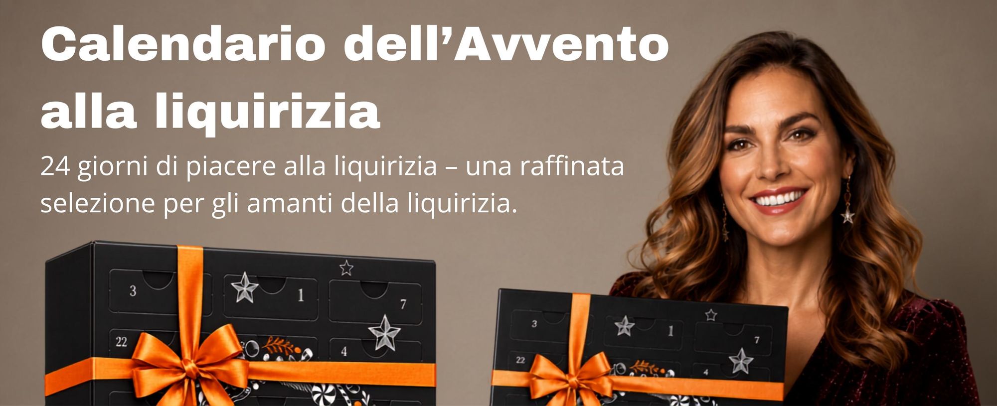 BOXILAND® calendario avvento liquirizia 2026, dolce & salato, salmiak