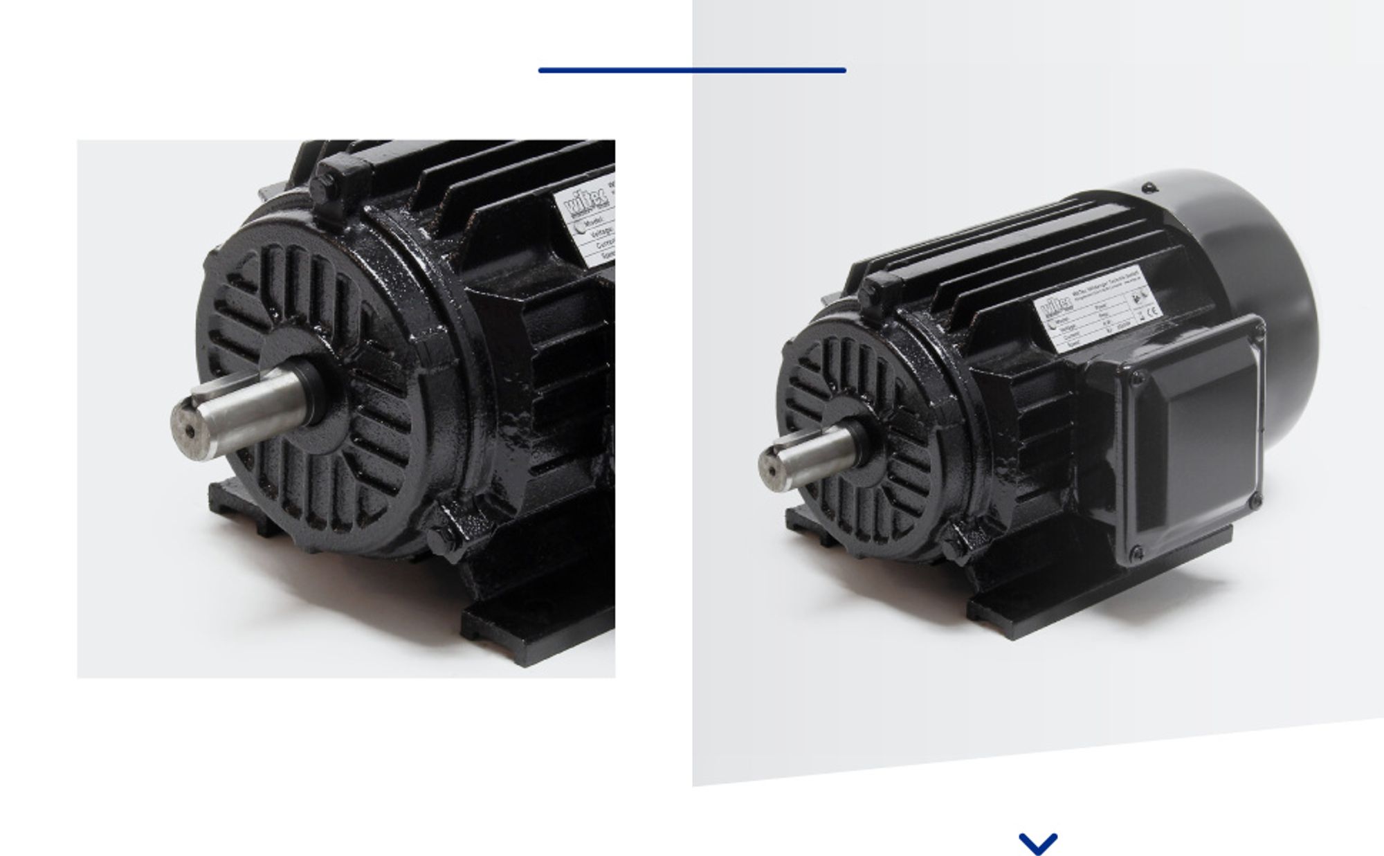 Wiltec Profi Elektromotor 400 V 2,2 kW (3 PS) 3-phasig 2-polig E-Motor in Bauform B3 2830 U/min mit Kupferwicklung, Drehstrommotor