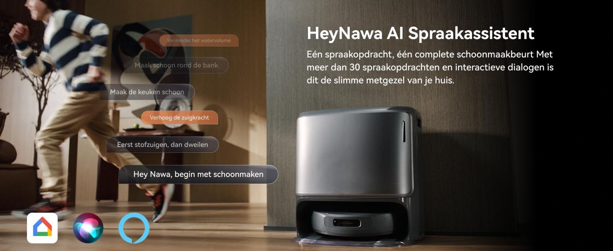 Narwal Freo Z10 Ultra Robotstofzuiger 18000Pa AI Vision Basis Zelfreinigend 120D Spraak 6400mAh
