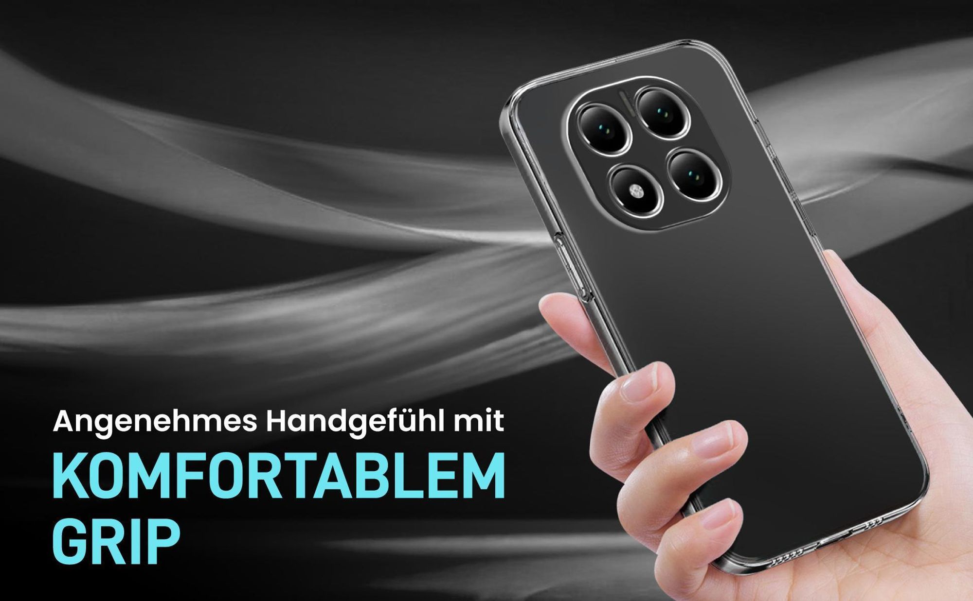 Case für Xiaomi Redmi Note 14 Pro aus strapazierfähigem und schmutzabweisendem Material