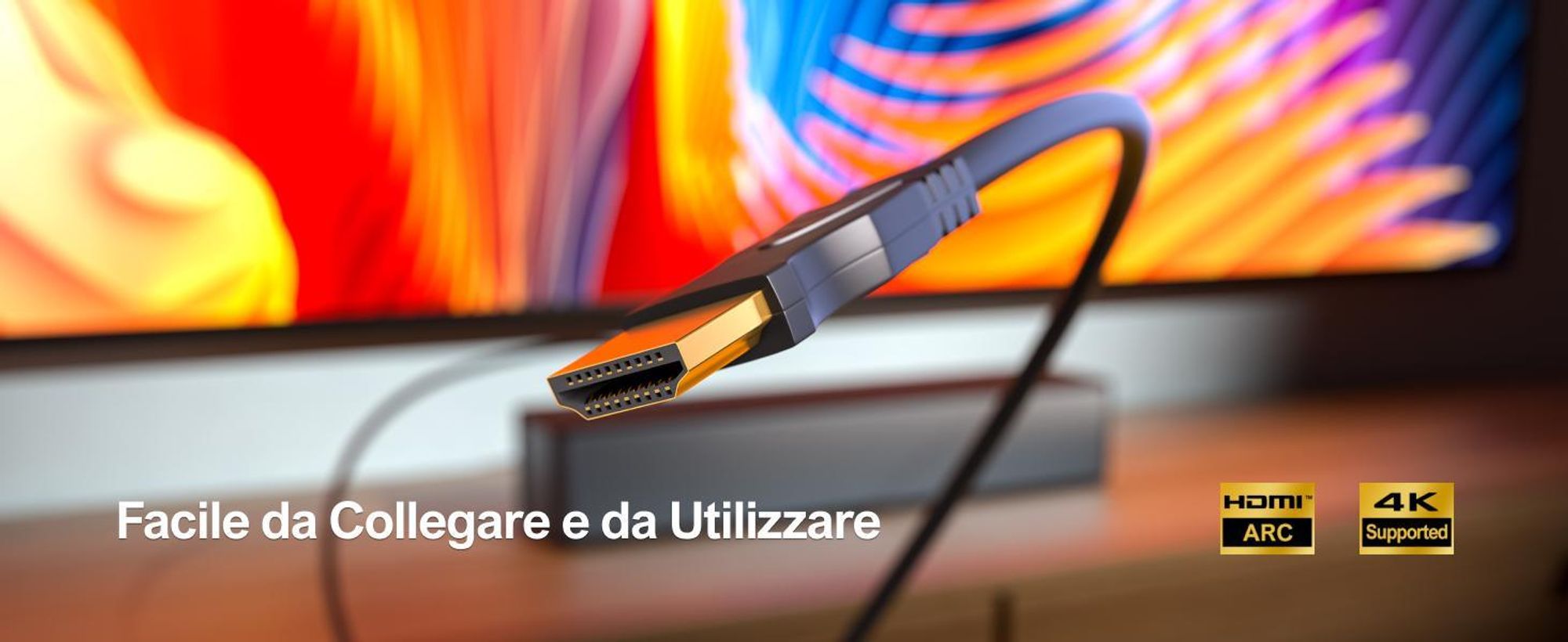Soundbar surround 5.1 ULTIMEA, sistema audio surround virtuale 3D, soundbar regolabile in base ai bassi con subwoofer e altoparlanti posteriori