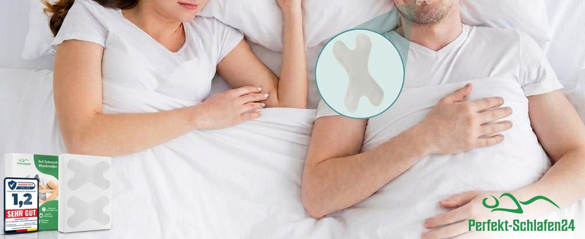 120 x Mundtape zum Schlafen, verbesserten Schlaf, Schnarchlinderung, weiches Mundband für bessere Nasenatmung, Schlafstreifen für weniger Mundatmung