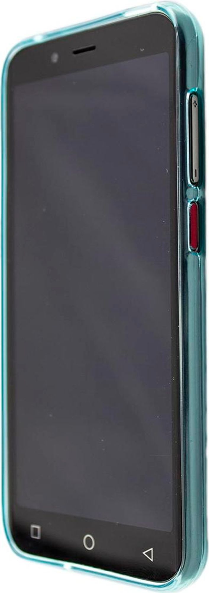 caseroxx Schutz-Hülle TPU-Hülle kompatibel mit PEAQ PSP 400, Gummi Handy Tasche hellblau  Bild 2