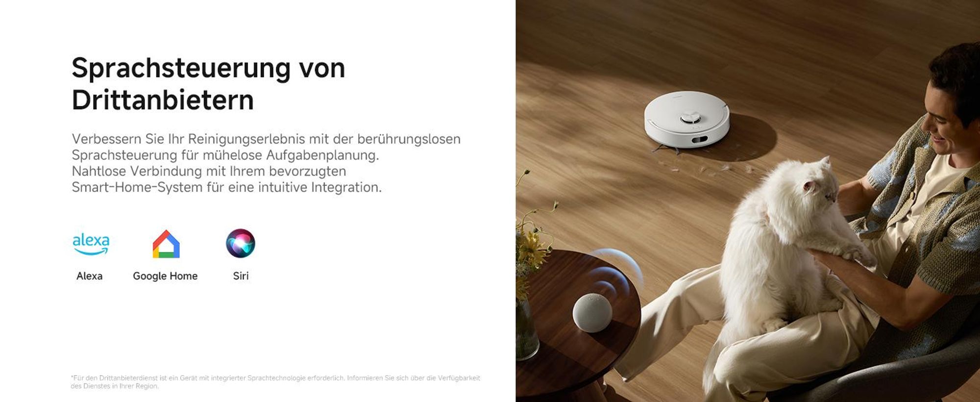 Dreame D20 Air Plus Saug- und Wischroboter mit 20.000Pa Saugkraft,Verwicklungsschutz,selbstentleerendem Dock,Teppich-Tiefenreinigung,Smart-Navigation