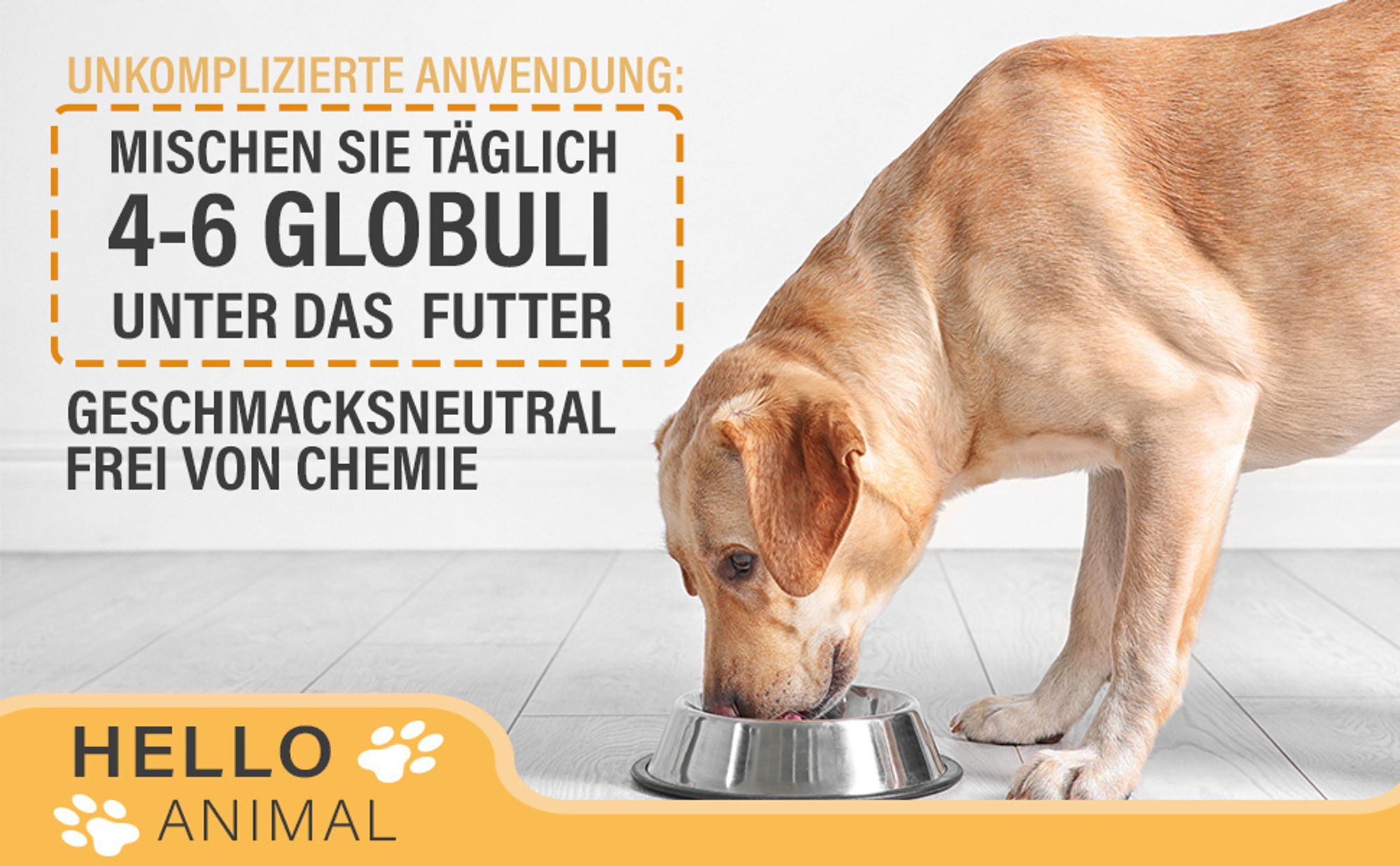 Hello Animal® Wurm Kügelchen - Wurmmittel Hund - Εntwurmеn für Hunde - mit natürlichen Inhaltsstoffen - Wurmkur - für Hunde und Katzen