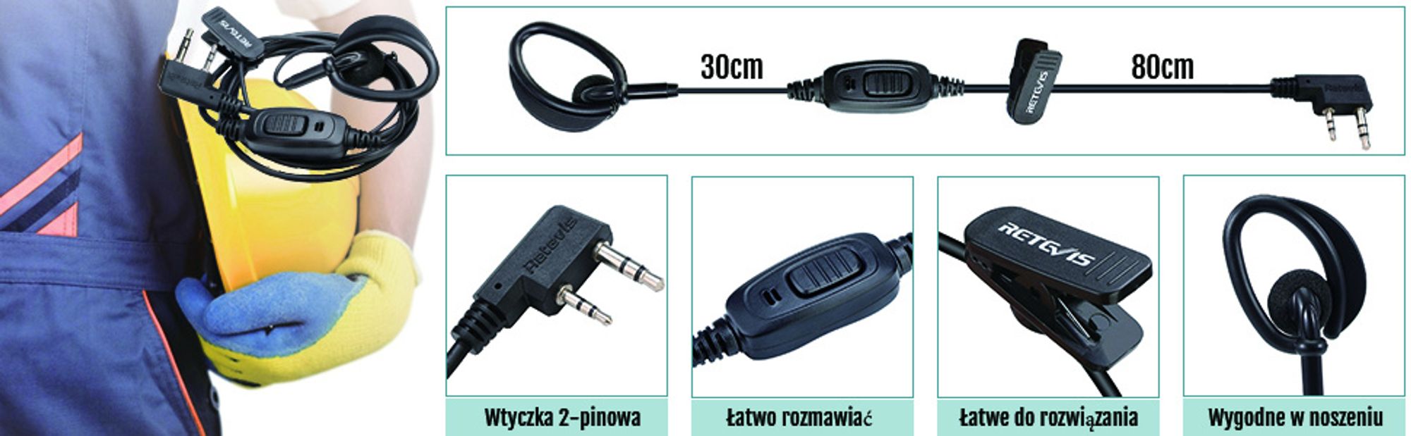 Retevis RT668 Radiotelefony dwukierunkowe z zestawem słuchawkowym, radiotelefony PMR446 z 6-kierunkową ładowarką, 1200 mAh, VOX, akumulator do radiotelefonów do szkoły, fabryki, na plac budowy, do baru (zestaw 6 sztuk, czarny)