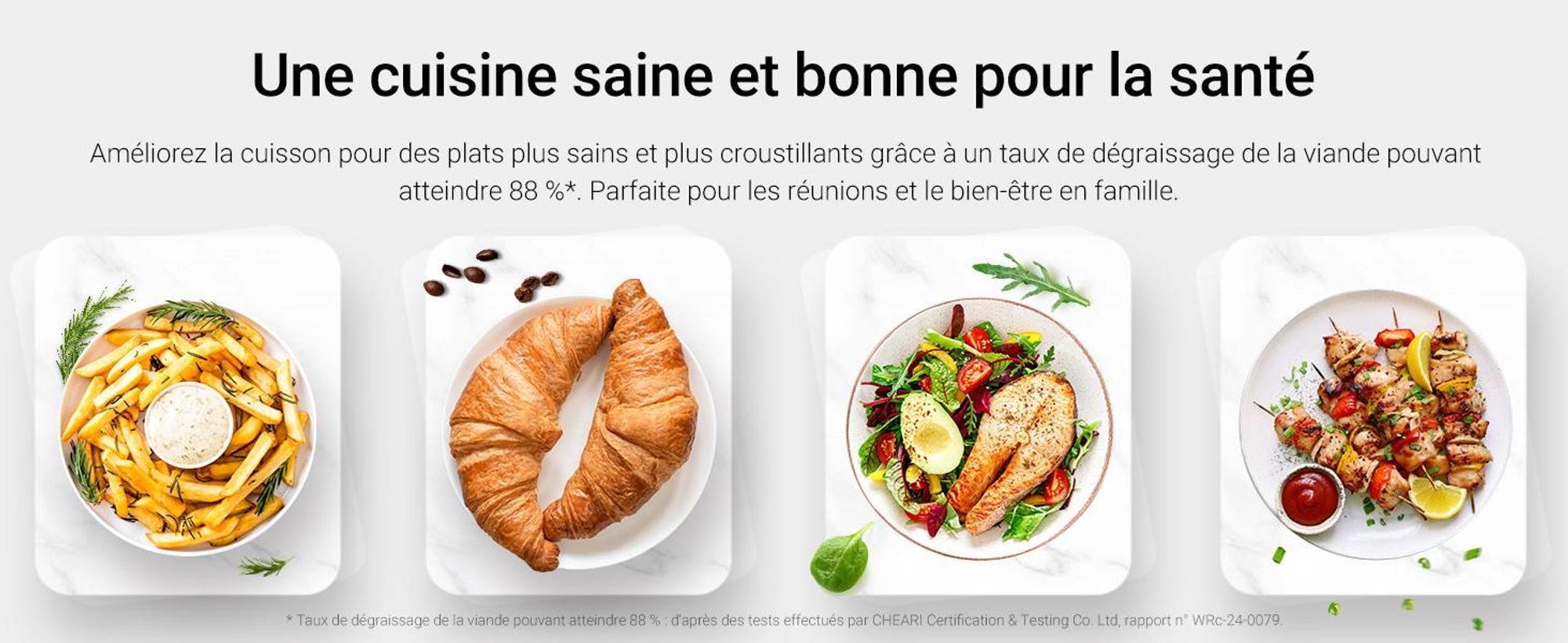 MOVA AeroChef™ FD10 Pro Friteuse à air chaud 6L, Dual HeatSync™, Circulation Poly-Air™ 360°, Intérieur métal, Fenêtre de contrôle, 11 modes préréglés