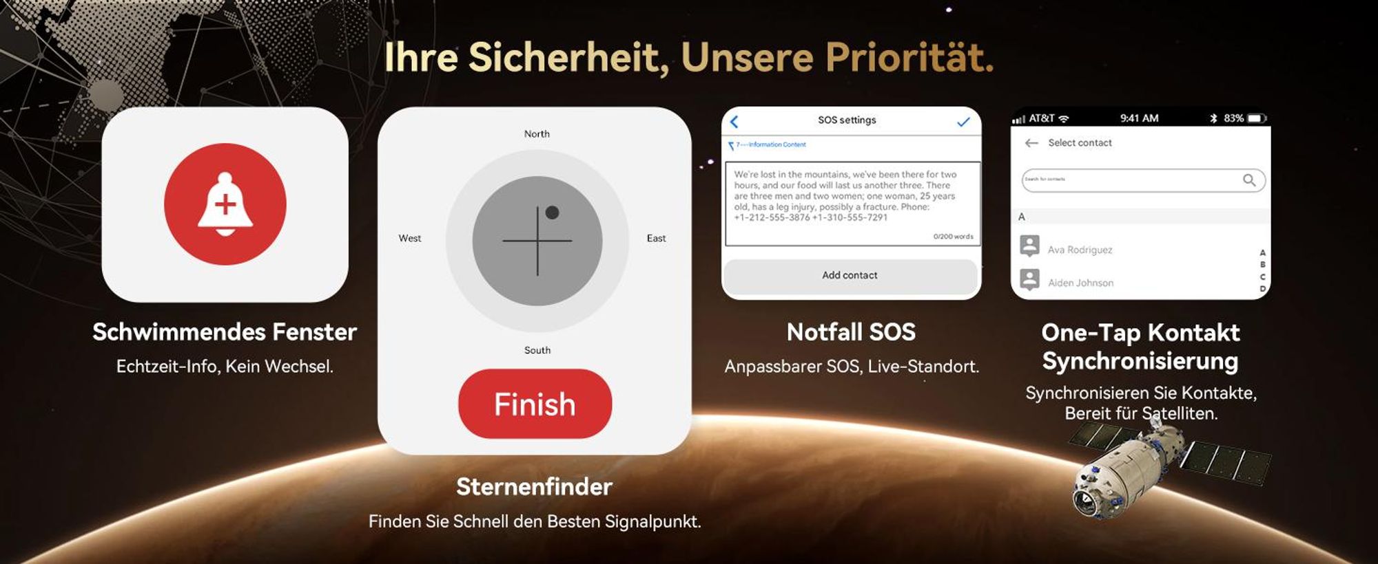 2026 Blackview Xplore 2 eSIM Satellitentelefon,5G Ohne Vertrag, 48GB+1TB, Dimensity 8300/120W,20000mAh,Infrarot-Fernbedienung,NFC/IP69K, ourdoor handy