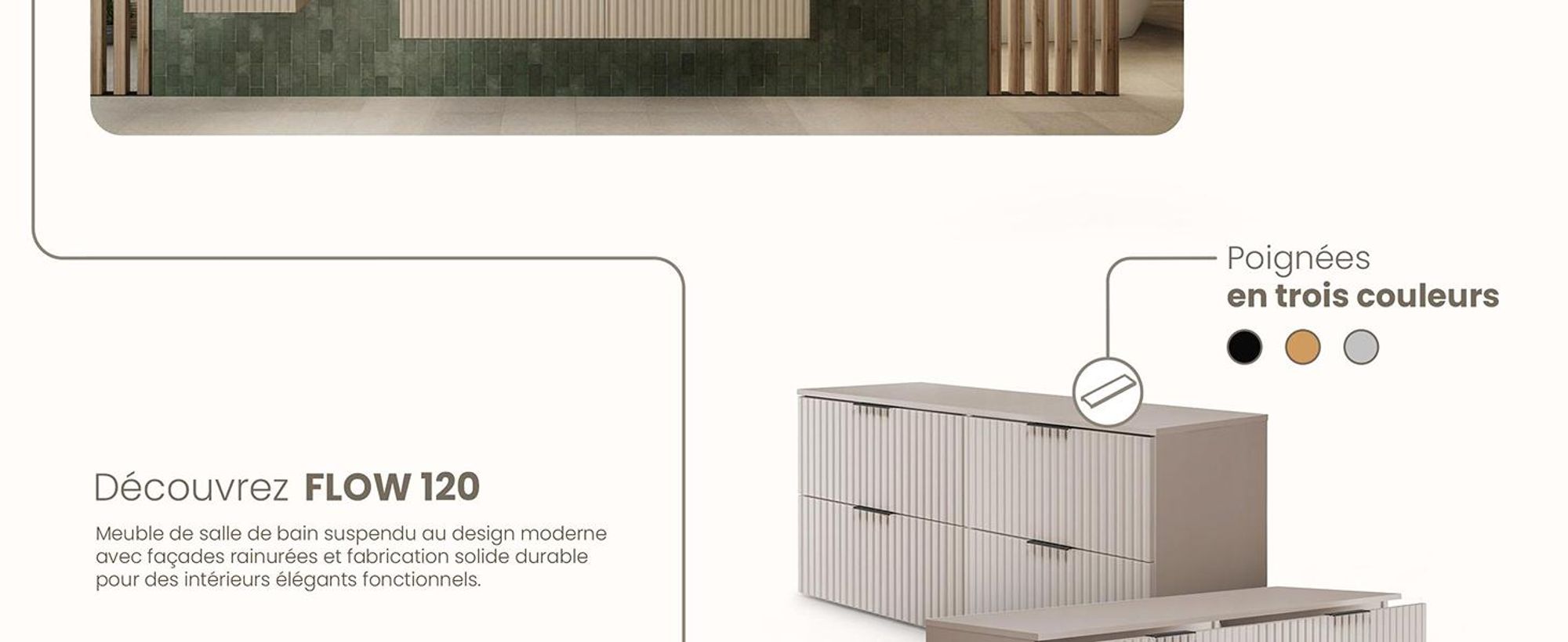 RODAN, meuble de salle de bain, armoire moderne, meuble sous vasque, meuble sous lavabo