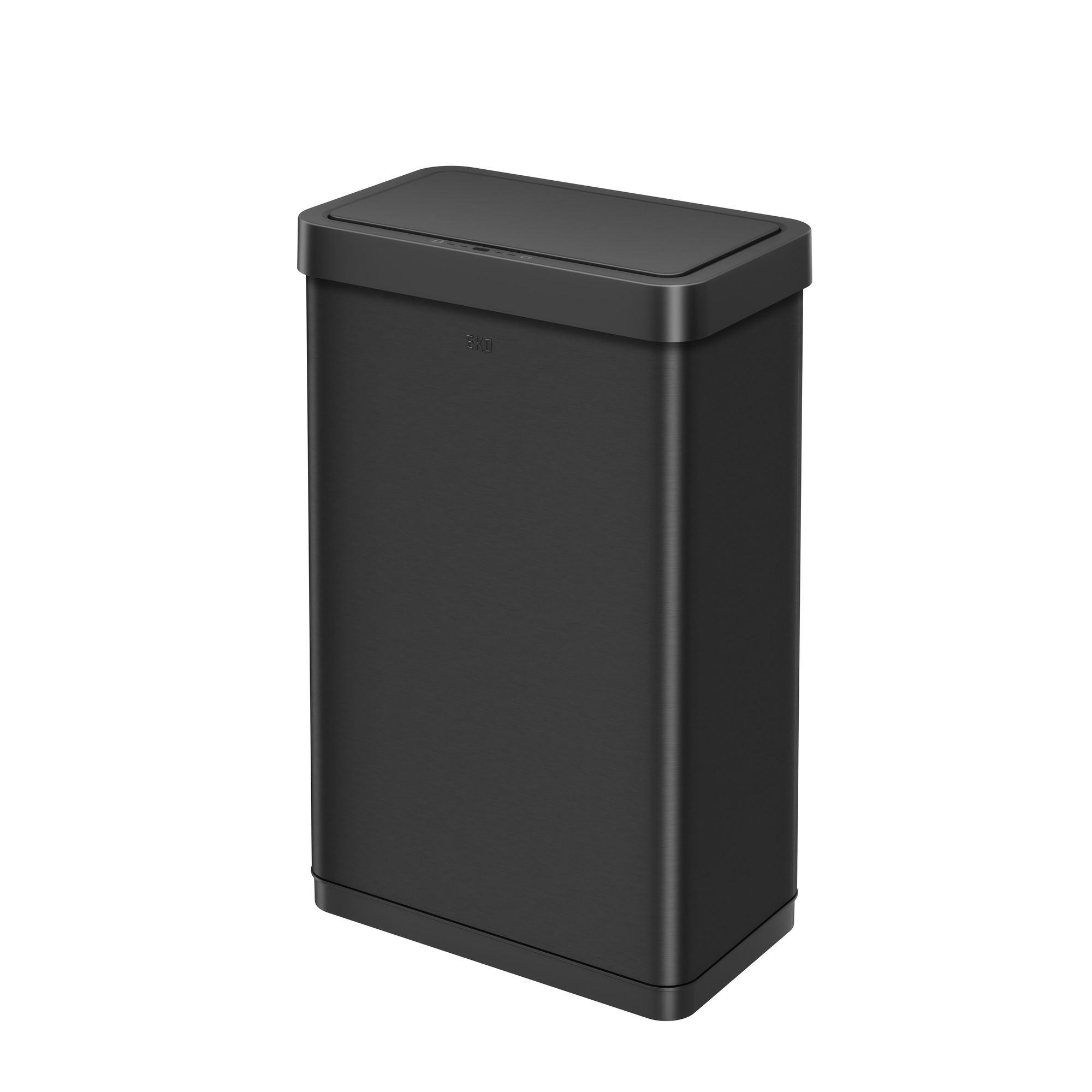 EKO - Mirage X Sensor Abfalleimer 80 Liter - Stainless steel - Matt Schwarz