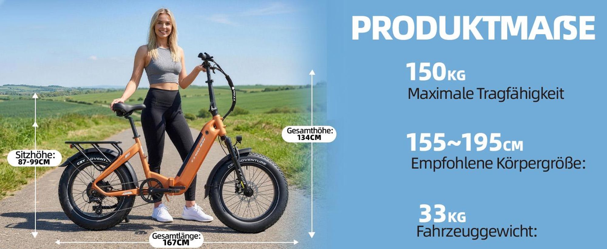 TTGO F6 Boost E-Bike Klapprad 20x4 Zoll, 70Nm Hinterradmotor, 140km, F6B, Drehmomentsensor, 7Gang SHIMANO, Kettenschaltung, 864 Wh,Elektrofahrrad Grau