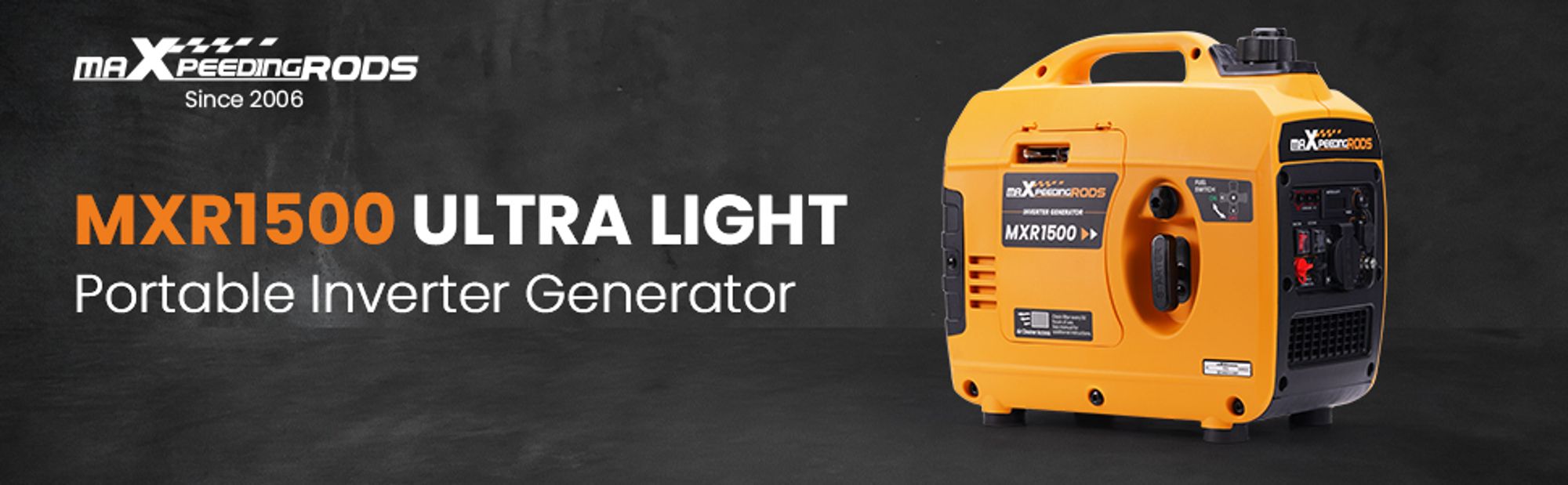 MaXpeedingrods 1000W 1200W Generator inwerterowy Generator benzynowy Generator awaryjny do kampera RV