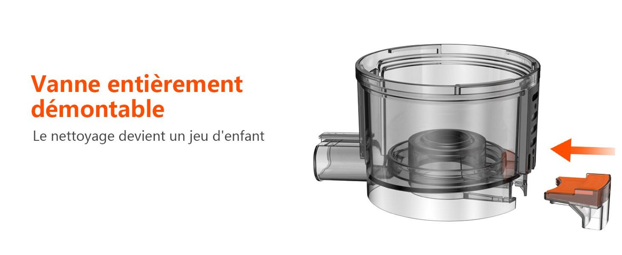 CelerySpec SJ-048-EU-SS Centrifugeuse - Pour légumes et fruits entiers Puissance 250W Capacité 1.8L Extracteur de jus Matériau alimentaire - Argenté