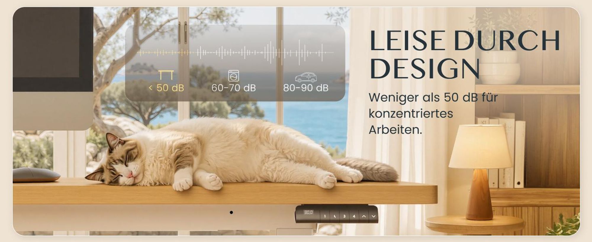 FLEXISPOT EC5-Lite Elektrisch Höhenverstellbares Tischgestell, Doppelmotor, 3-stufige Beine, 100kg Tragkraft, 4 Speicherplätze, Kollisionsschutz, Weiß