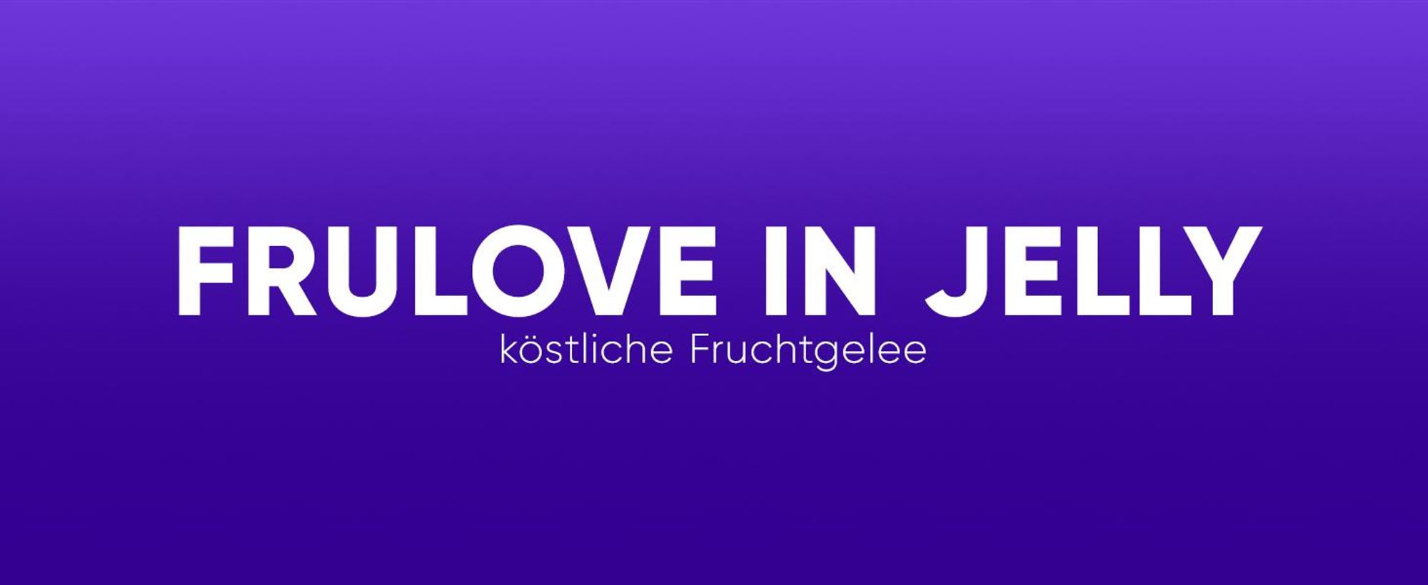 ALLNUTRITION FRULOVE In Jelly Blueberry 1000g Marmelade Beere Früchte