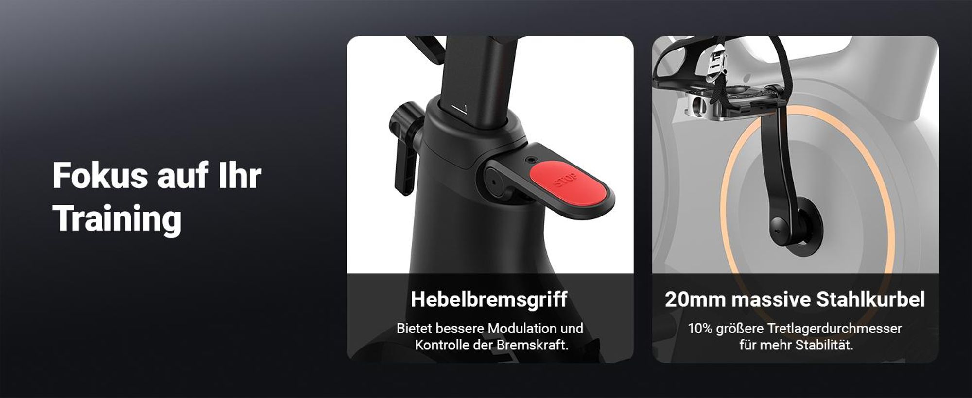 Heimtrainer Fahrrad, magnetisches Fitnessbike mit APP für Zuhause, bis 158kg belastbar, ±6° Neigung, leise, komfortabel, realistisches Fahrerlebnis