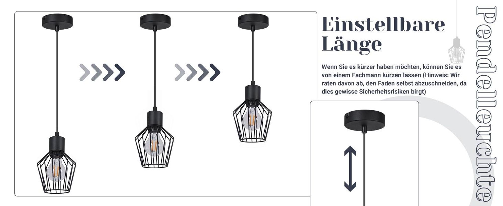 ZMH Pendelleuchte Schwarz 1 Flammig Esstisch Hängeleuchte - Pendellampe E27 Metall Lampenschirm Hängelampe Industrie Wohnzimmerlampe für Küche Schlafzimmer Cafe