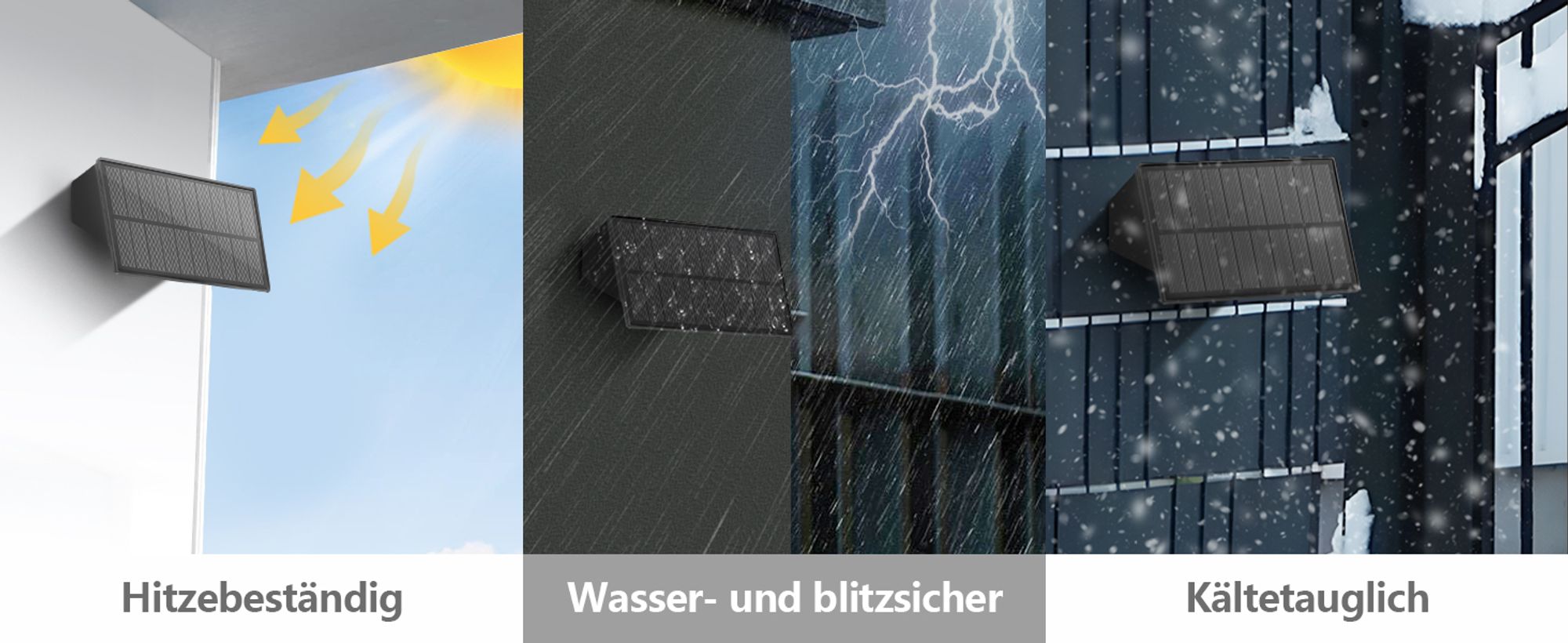 ZMH Solarlampen für Außen 4ER Solar Wandleuchte Aussen Wand Außenwandleuchten Aussenleuchte Warmweiß solarwandleuchten Wasserdichte Wandleuchte Up and Down solarleuchte für Zaun Terrasse Balkon