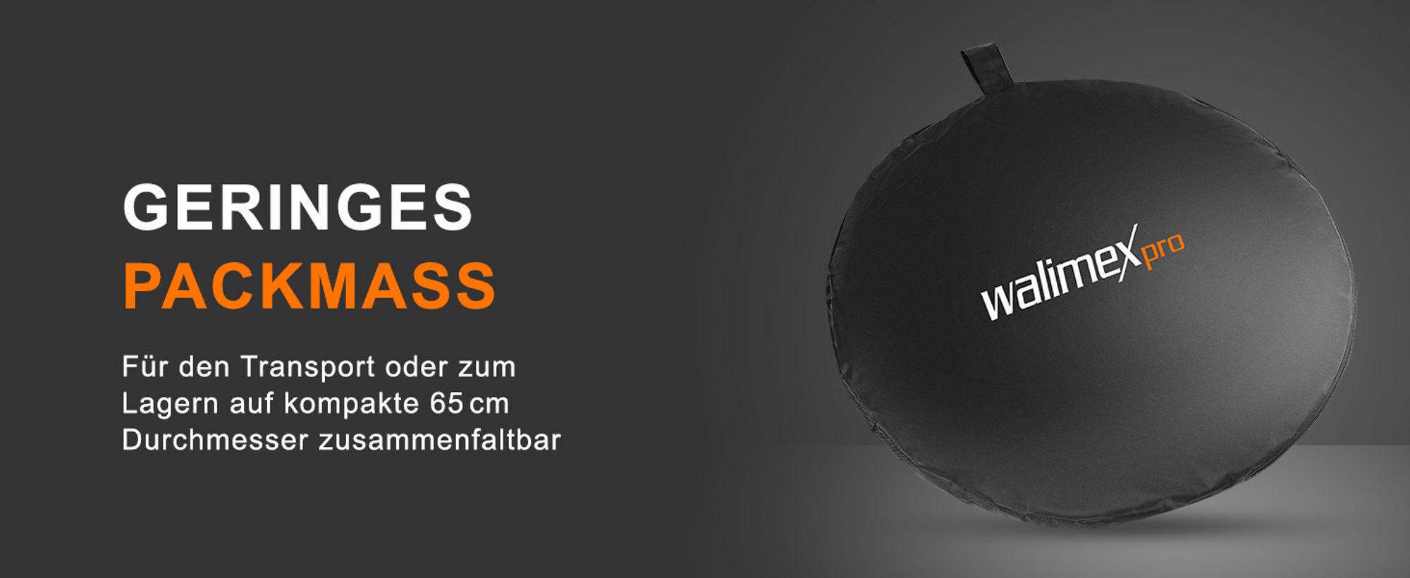 Walimex 16335, Schwarz, Weiß, Metall, 1,8 kg, 1450 mm, 2000 mm