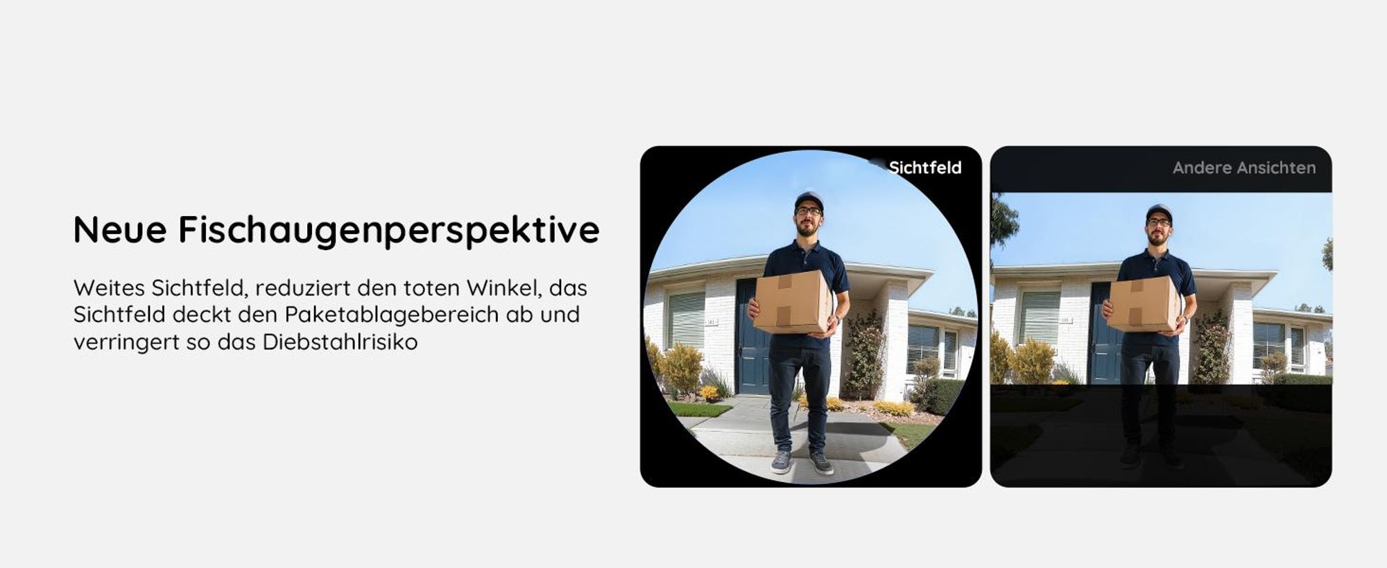 2K video deurbel met camera, Wi-Fi, batterij, 32GB opslag, 2,4GHz Wi-Fi, 180° ultrabreed gezichtsveld, draadloze deurbel