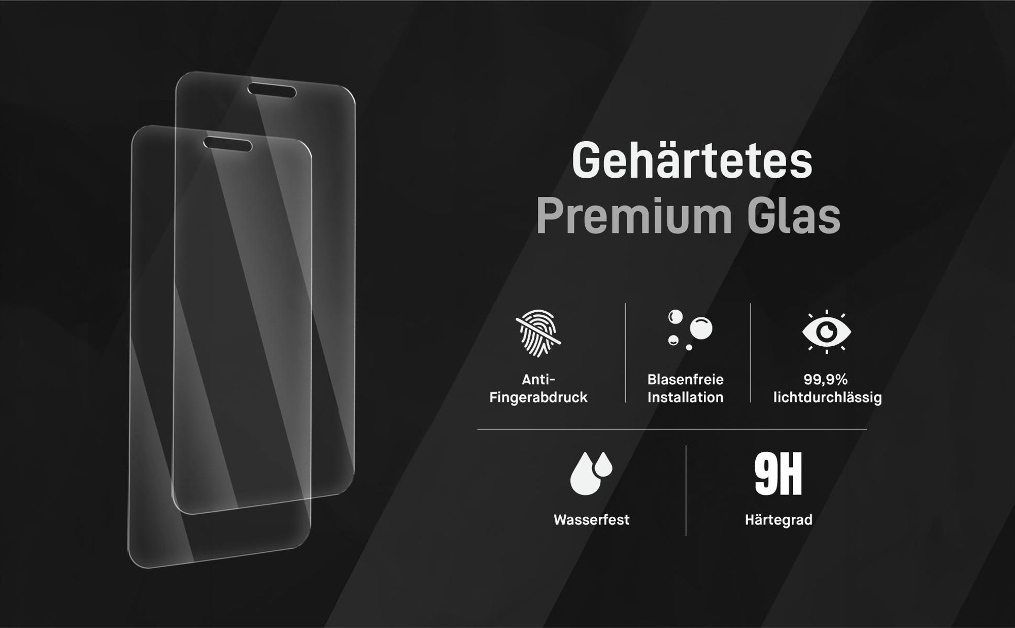 2x Kamera und Display Schutz Glas Set für Apple iPhone 12 für vollständigen Schutz