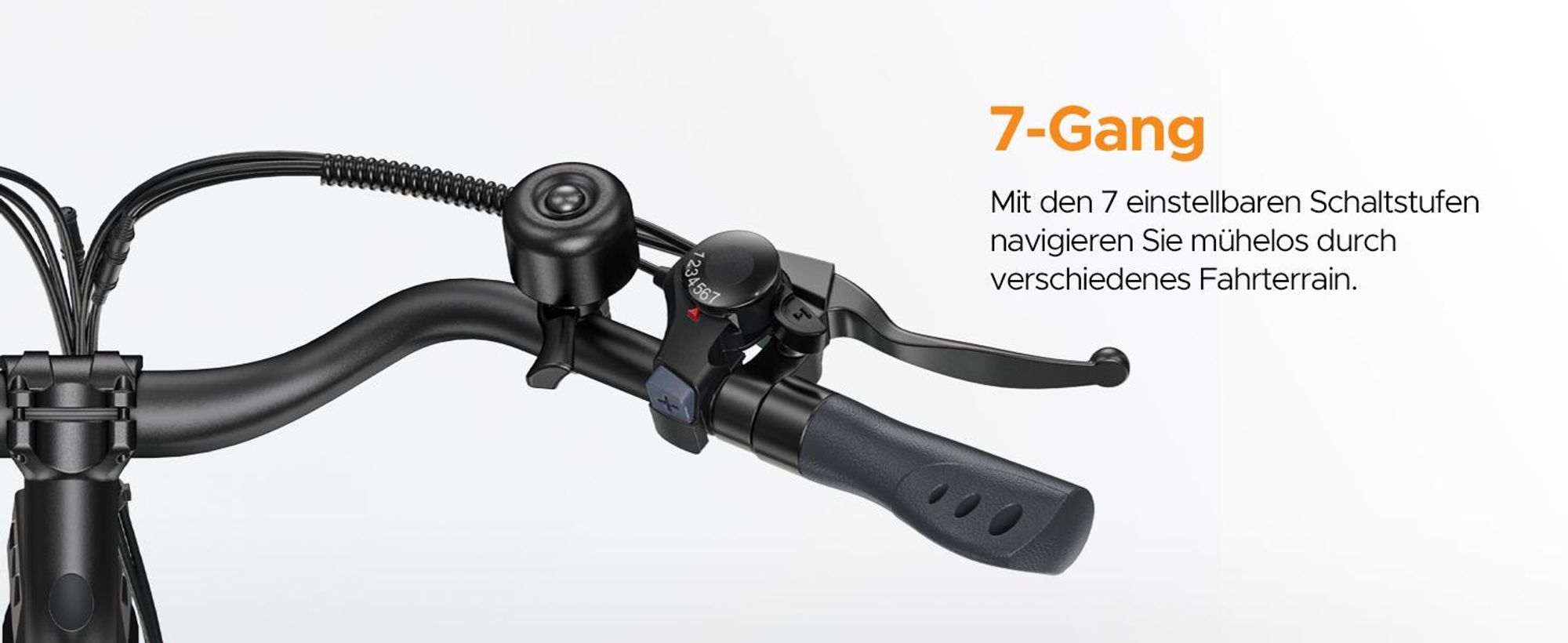 HillMiles E Bike, City E-Bike & E-Hollandrad mit 36V 13Ah Akku bis zu 80-100km, SHIMANO 7-Gang, 250W Motor&25km/h, MileCity1