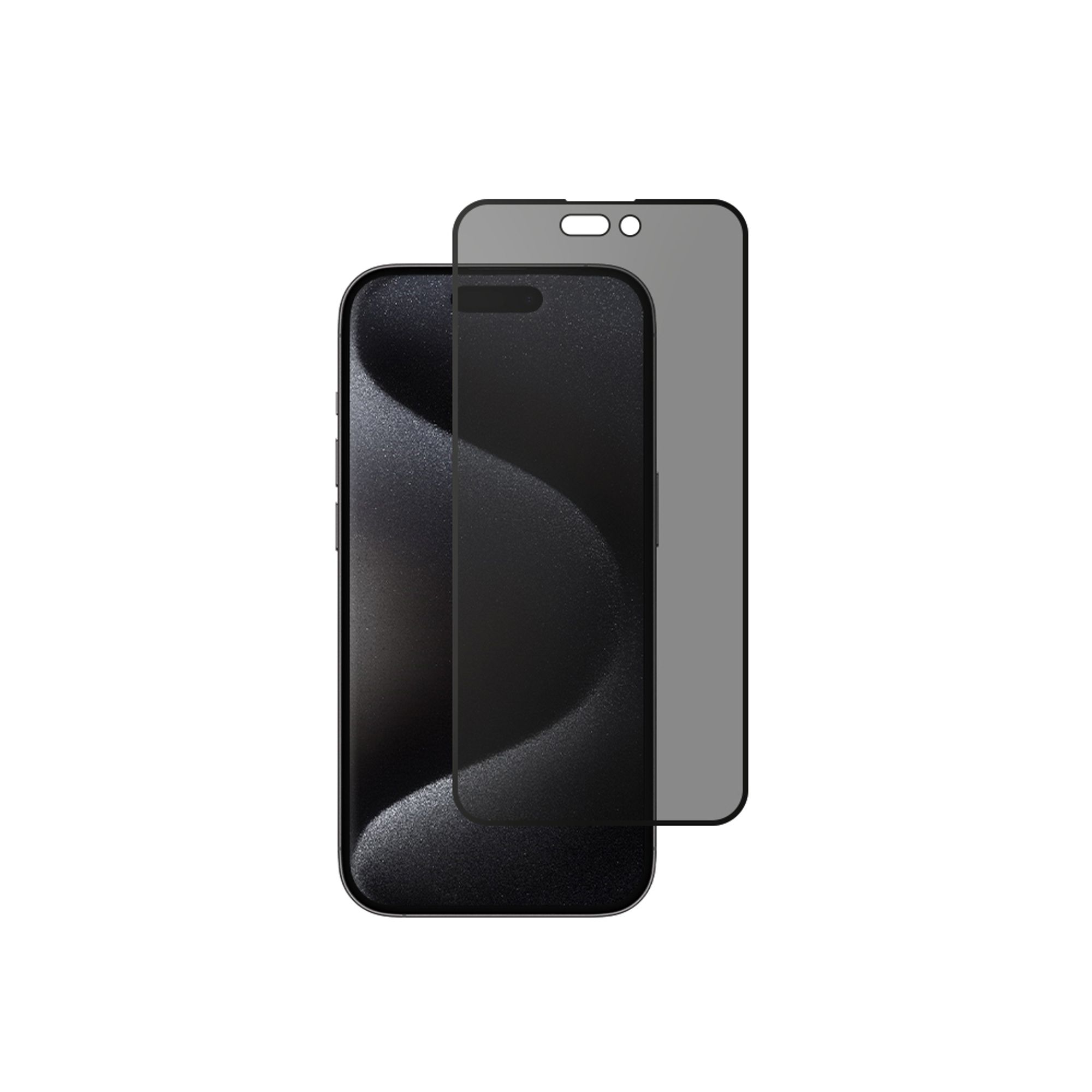 alkaya Protection Glass Privacy iPhone15ProMax schwarz