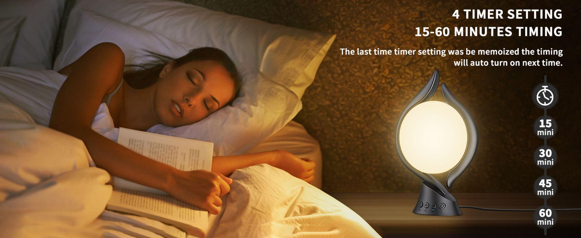 Tageslichtlampe 10000 Lux,Lichttherapielampe mit 3 Lichtfarben 4 Timer 5 einstellbare und Memoryfunktion Lichtintensität,Sonnenlicht Lampe für Hause