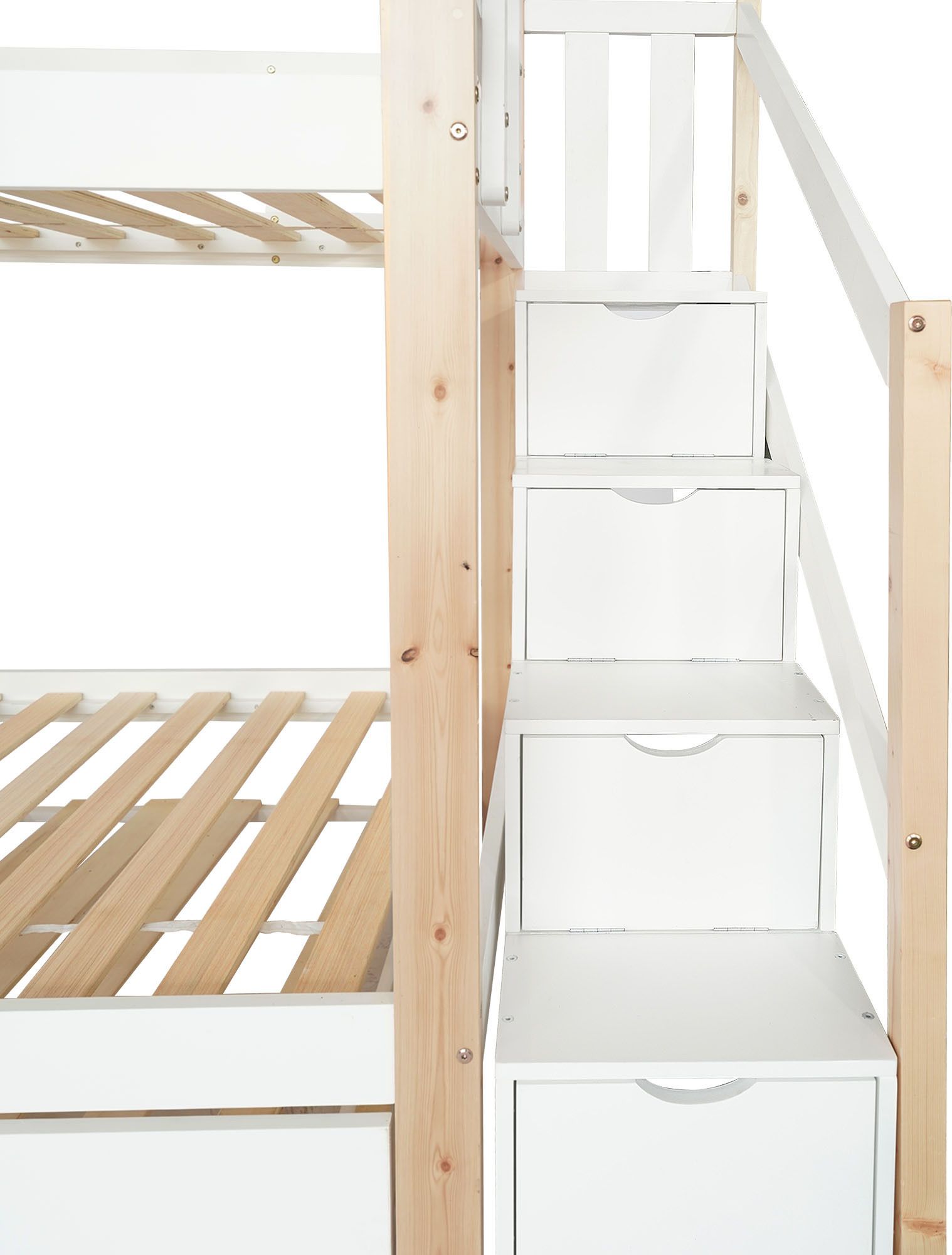 Kinderbett Hausbett mit Treppe