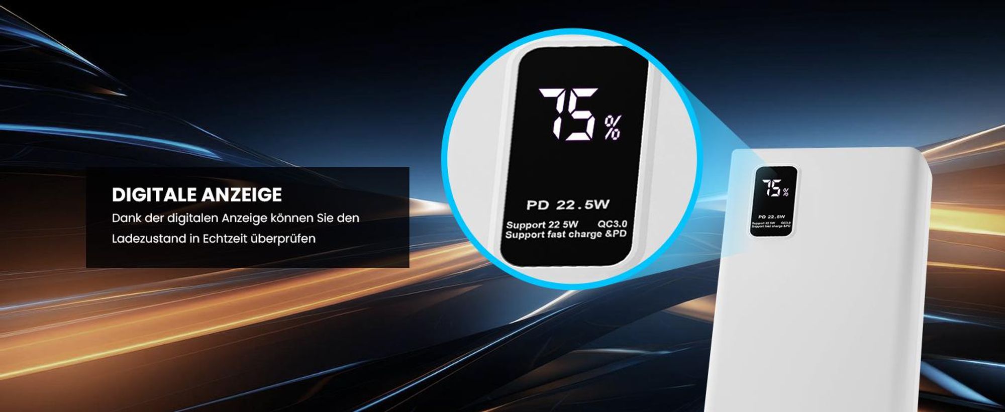 Extralink Powerbank 10000mAh 5V Externer Handyakku