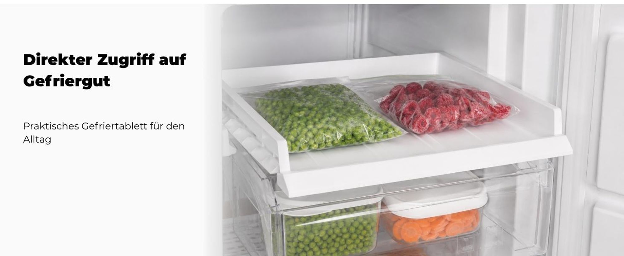 Exquisit Gefrierschrank GS5230-H-040D weiss | Tiefkühlschrank Groß 168 L Volumen | 4* Gefrieren | Türanschlag wechselbar