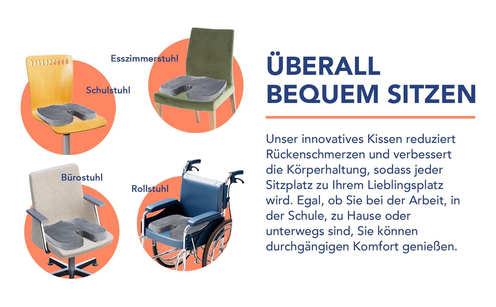 Sitzkissen orthopädisch