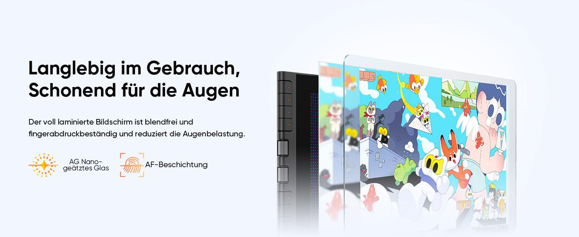 XPPen Artist 12 3rd, Kabelgebunden, 5080 lpi, 264 x 149 mm, USB, Stift, 60°