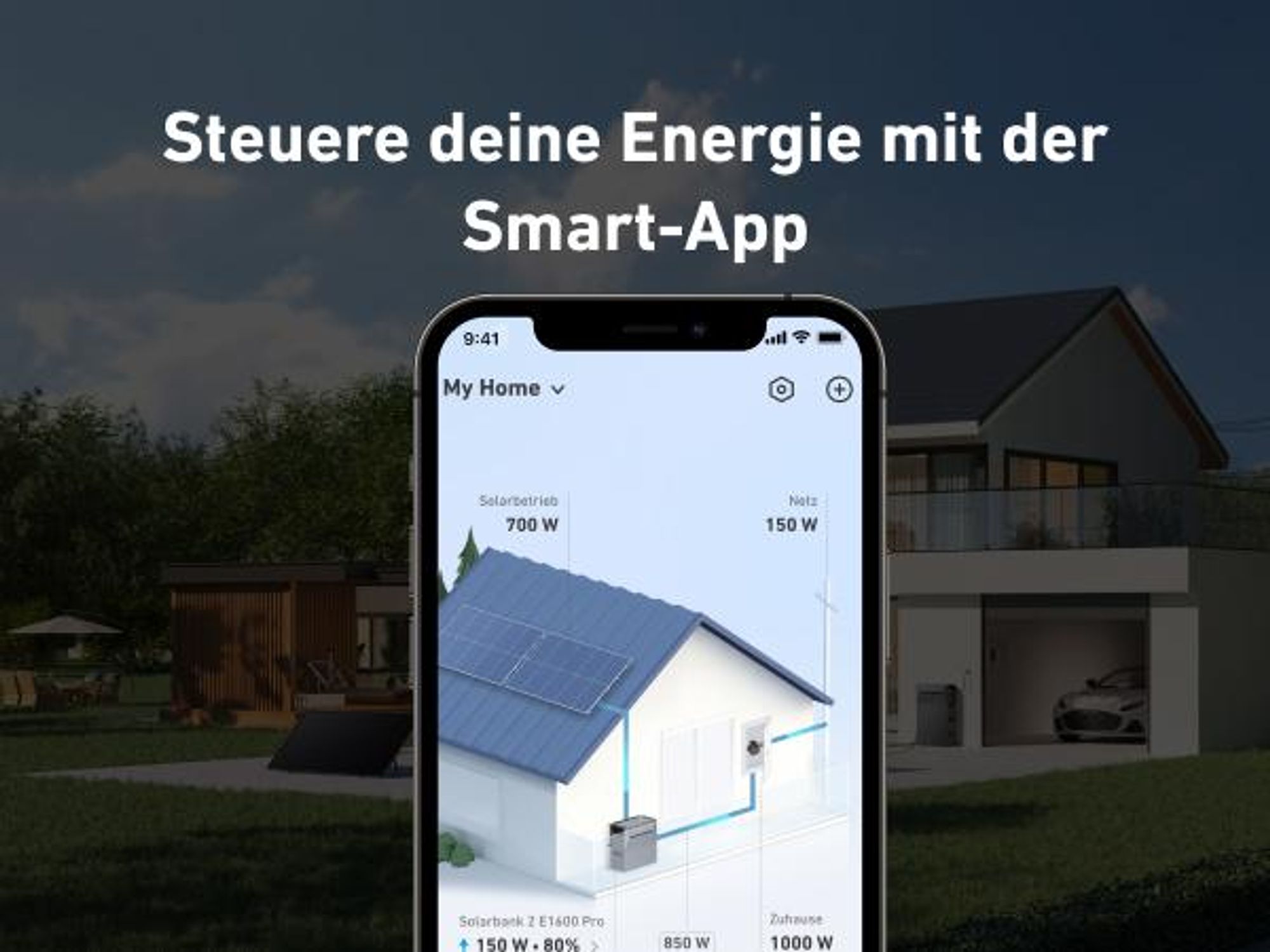 Anker SOLIX Smarter Zähler, Drahtlos, Steckerfertig, 1 W Genauigkeit, 10 Jahre Stromversorgung, 5x5x3 cm