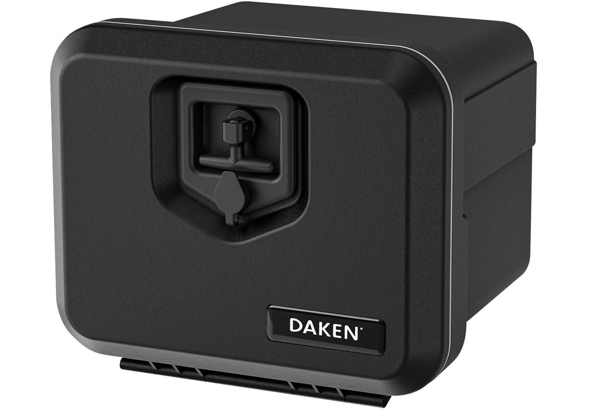 DAKEN WELVET 81000 Staukasten 410x348x340mm 28,8L kleiner Werkzeugkasten für Anhänger LKW Staubox abschließbare Unterflurbox Pritsche