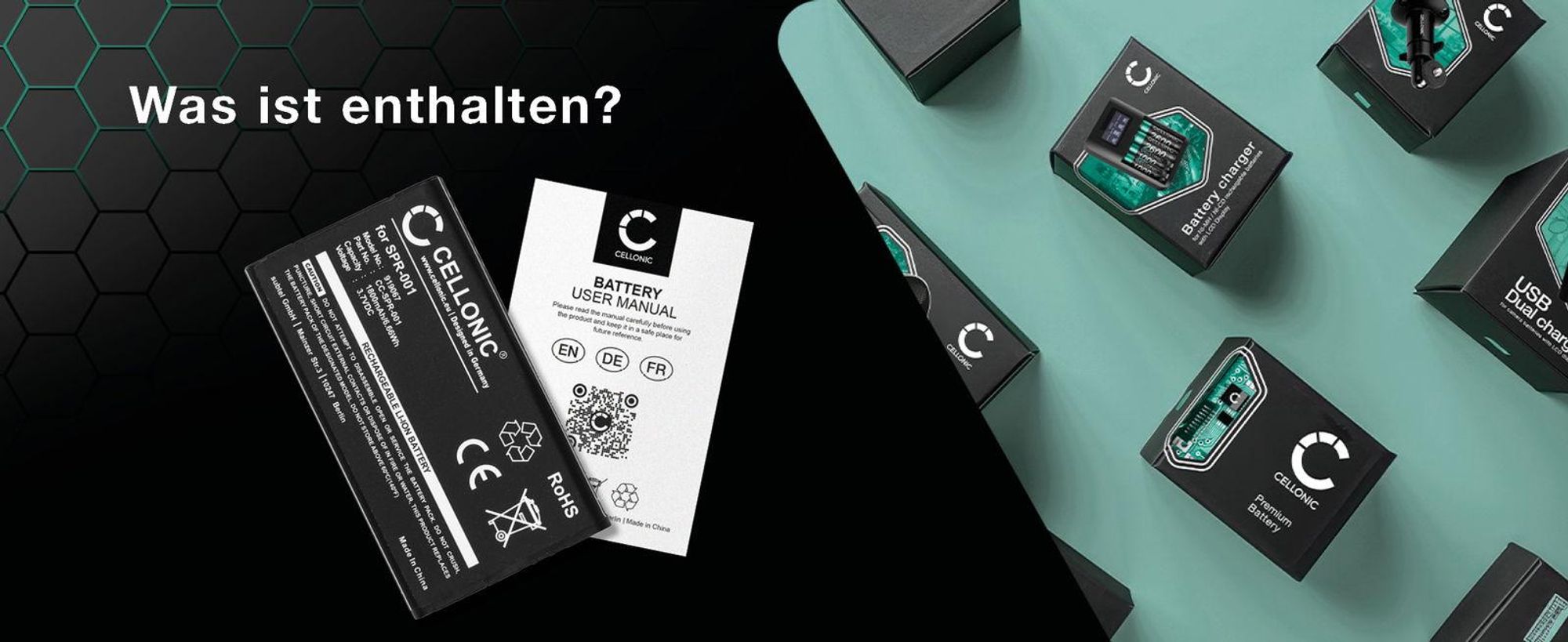 CELLONIC Akku kompatibel mit Nintendo 3DS XL, New 3DS XL, SPR-001, SPR-003
