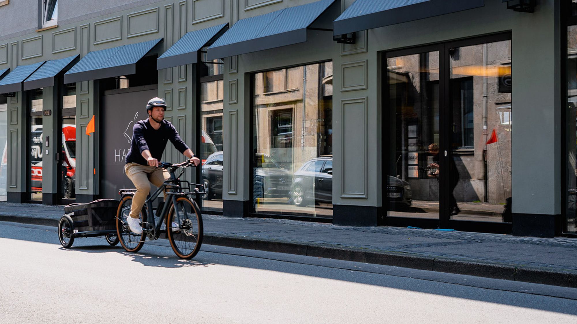 (akzeptabel) - Taxxi Load 45 Fahrrad-Lasten-Anhänger