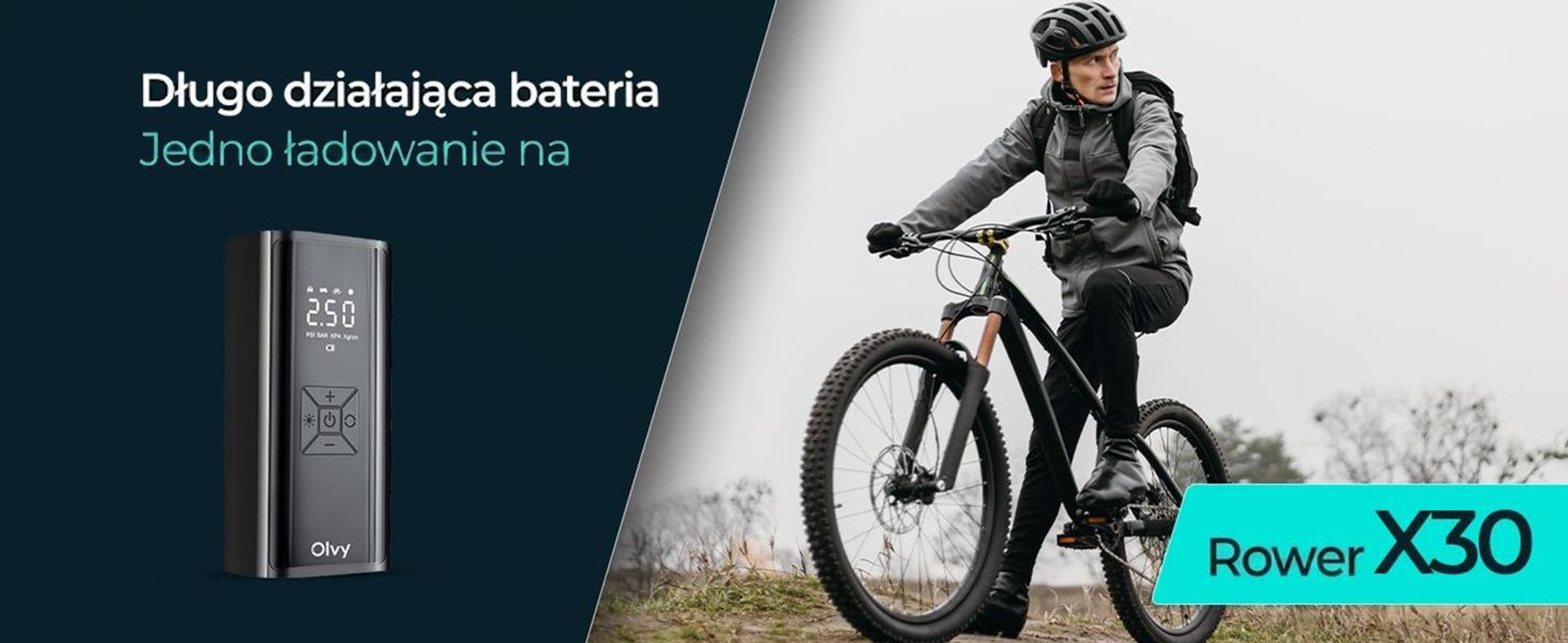 Kompresor powietrza Olvy 7000 mAh, mini pompka do opon, elektryczna pompka rowerowa, elektryczna pompka powietrza, mini kompresor do piłek rowerowych samochodowych