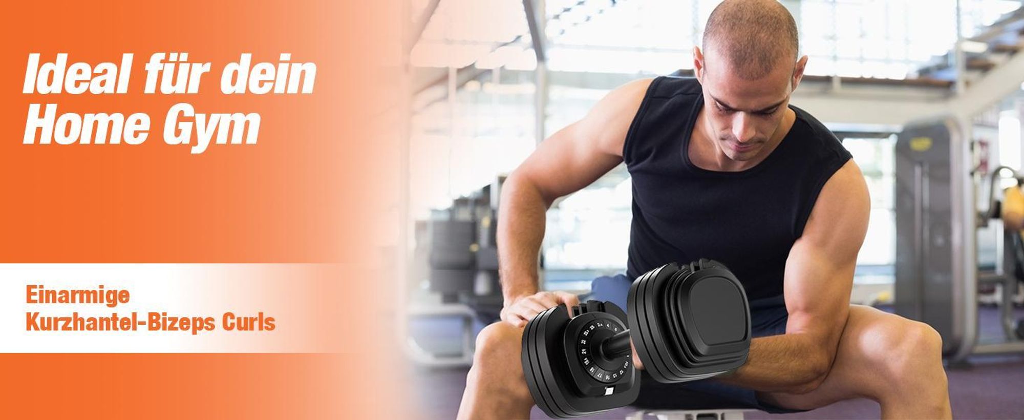 DH FitLife 2,5–25 kg Hantel Set – Verstellbare Kurzhanteln für Männer & Frauen, 18 Gewichtsstufen, 2026 Neu (25kg x 2)