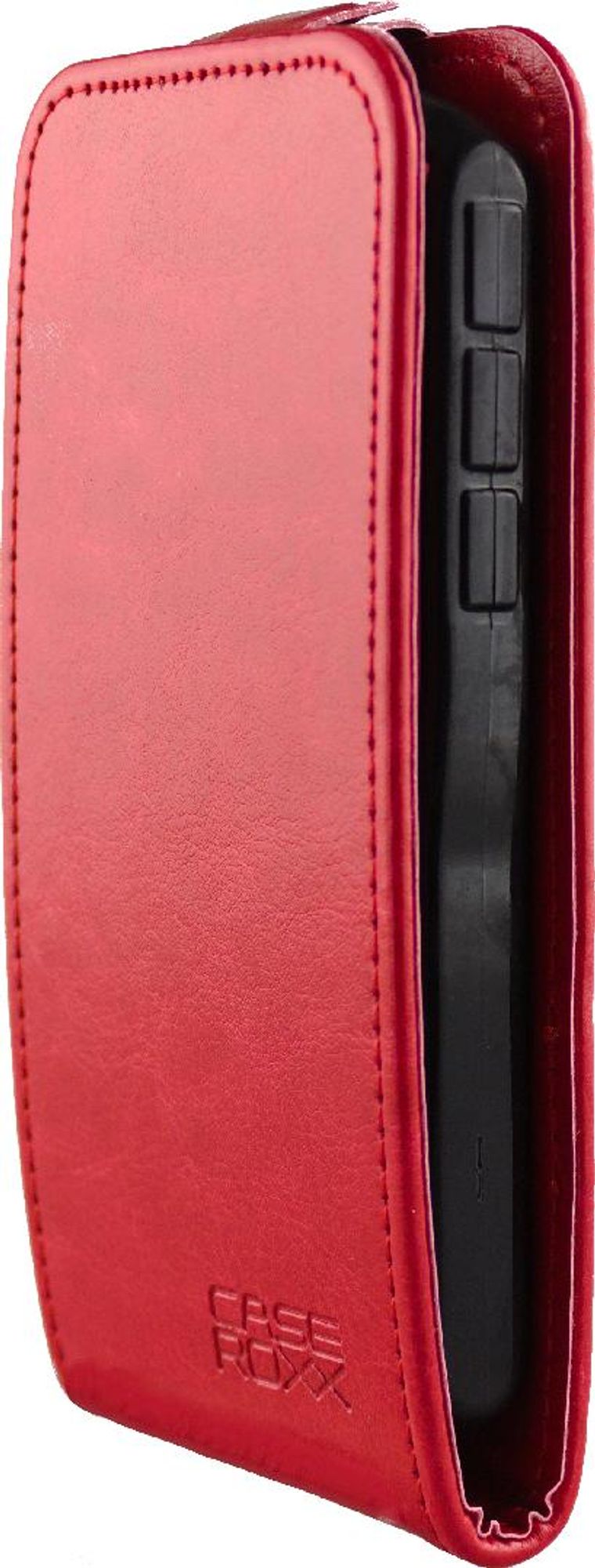 caseroxx Schutz Tasche Hülle Flip Cover kompatibel mit Emporia Simplicity (V27), Smartphone Tasche Flip Cover in rot Bild 5