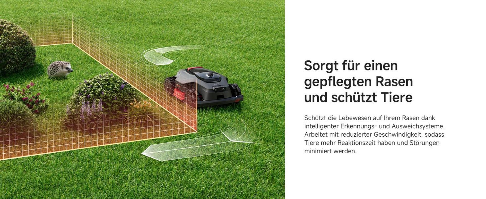 MOVA LiDAX Ultra 2000 AWD Mähroboter – 3D-LiDAR & AI Vision, 4WD Allradantrieb, bis 2000 m², 80 % Steigung, automatische Kartierung ohne RTK