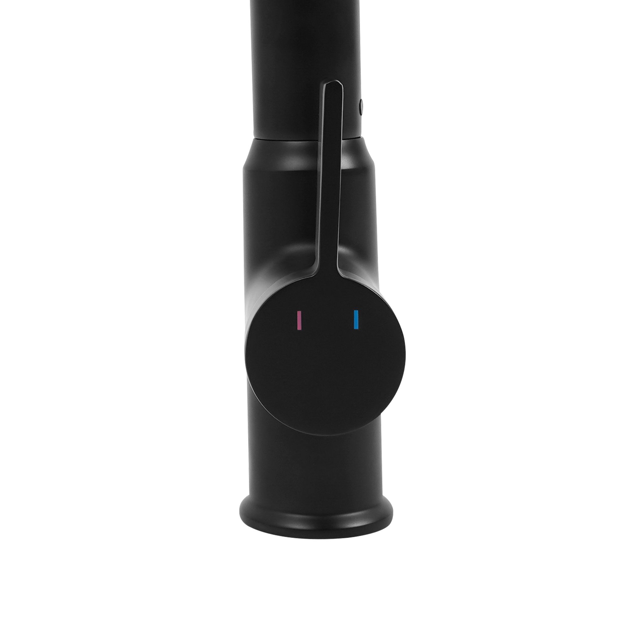 3 Modi Messing Wasserhahn mit LED-Temperaturanzeige 360 ° drehbar Schwarz für Küche Bad