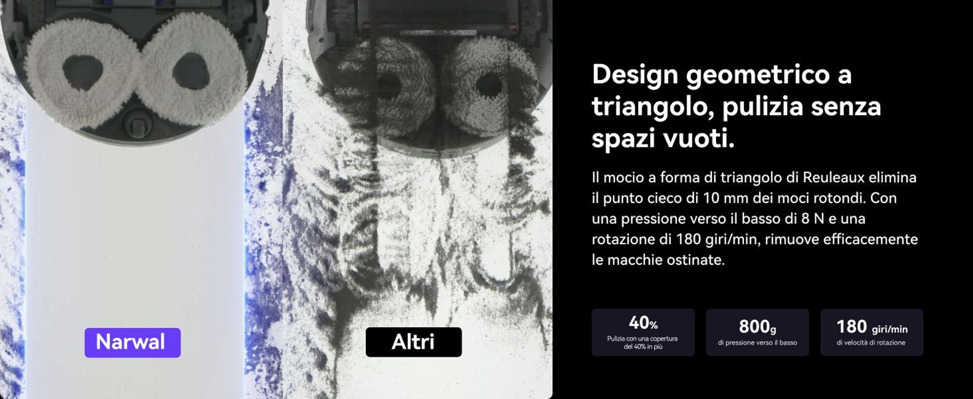 NARWAL Freo Z10 Ultra Senza sacchetto Grigio